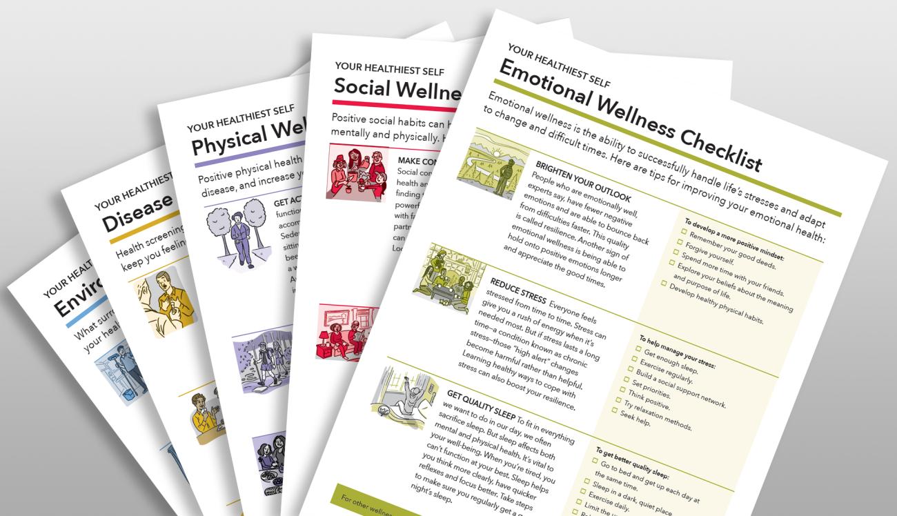 A sampling of wellness toolkits