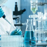 Image of a researcher in a lab.